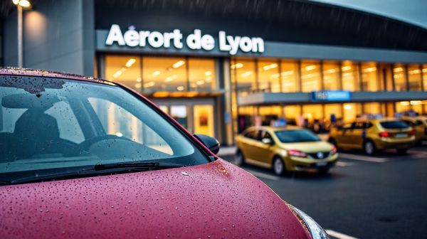Services de taxi vers l'aéroport de Lyon pour Saint-Étienne